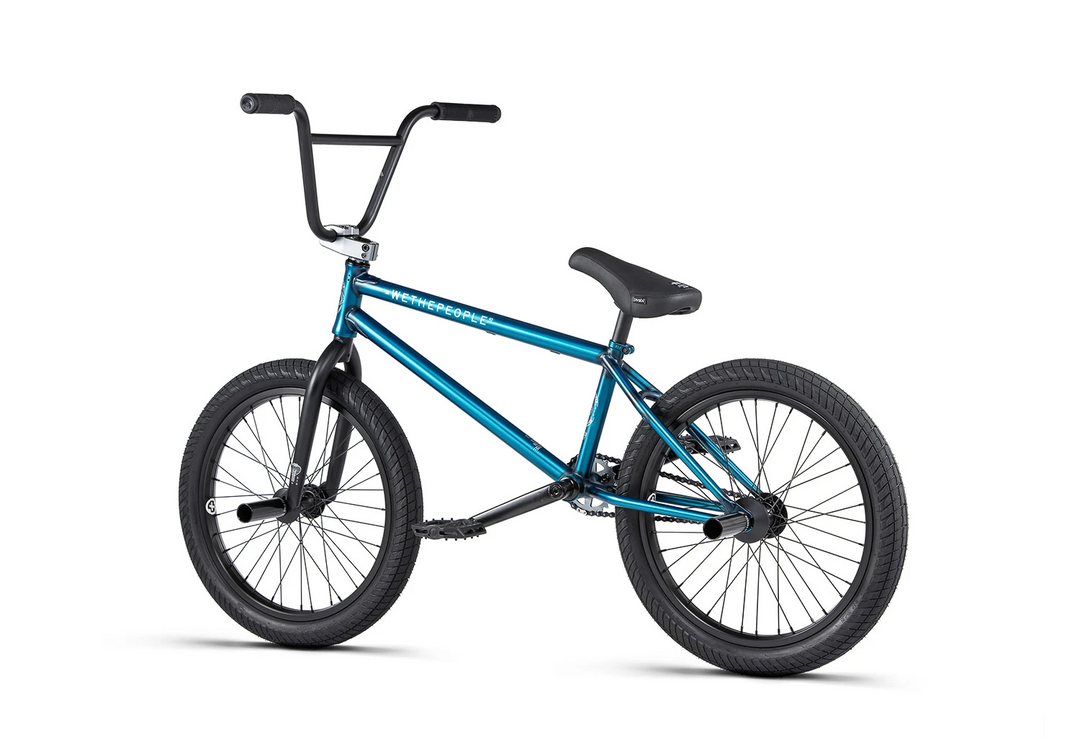 FREESTYLE BIKES We The People Crysis 20.5"TT BMX Bike-Matte Translucent Teal 18 FREESTYLE BIKES We The People Crysis 20.5"TT BMX Bike-Matte Translucent Teal
