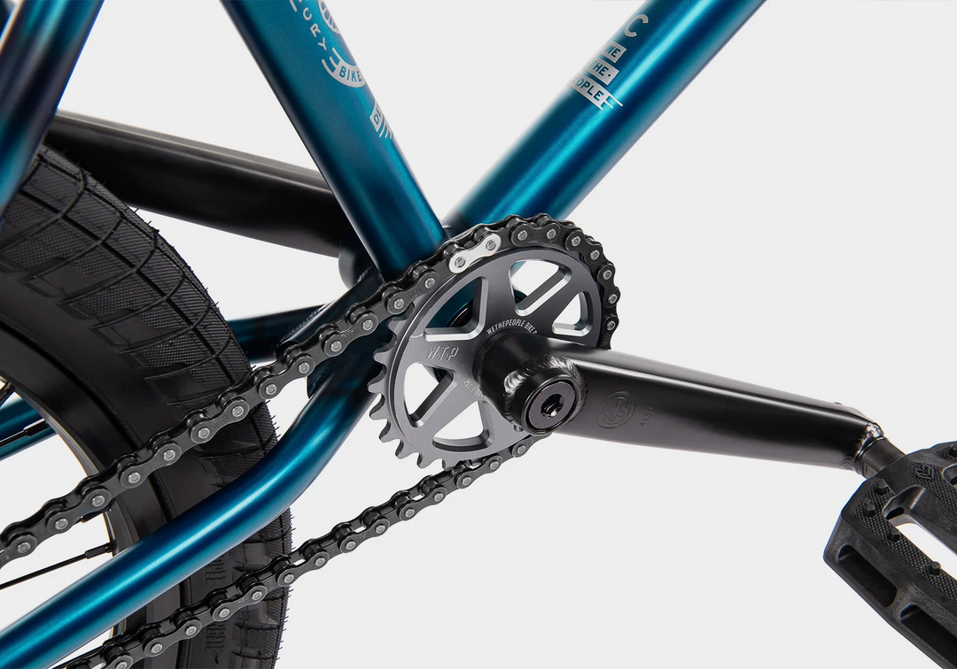 FREESTYLE BIKES We The People Crysis 20.5"TT BMX Bike-Matte Translucent Teal 19 FREESTYLE BIKES We The People Crysis 20.5"TT BMX Bike-Matte Translucent Teal