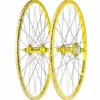 Jrbmx001 Custom Wheelset: Profile Elite Hub/Box Rim-Gold-20x1 1/8"