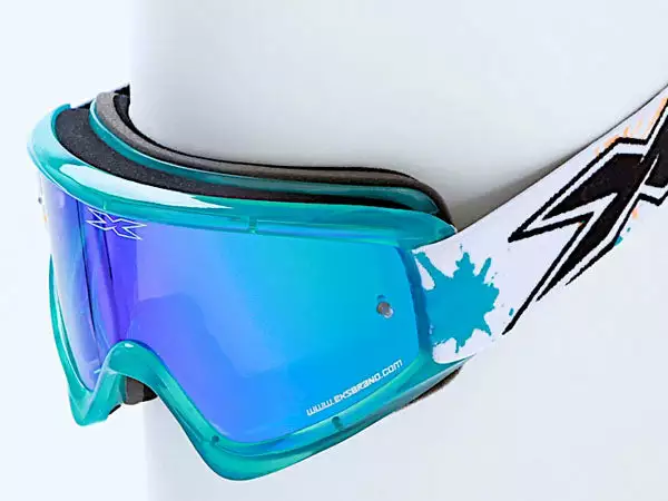 EKS Brand PROTECTIVE GEAR X-Brand Gox Splat Goggles-Liquid Cyan Blue 1 EKS Brand PROTECTIVE GEAR X-Brand Gox Splat Goggles-Liquid Cyan Blue