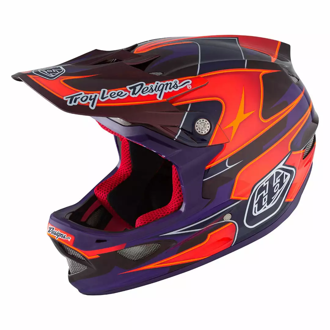 PROTECTIVE GEAR Troy Lee D3 Carbon MIPS Helmet-Render Purple 1 PROTECTIVE GEAR Troy Lee D3 Carbon MIPS Helmet-Render Purple