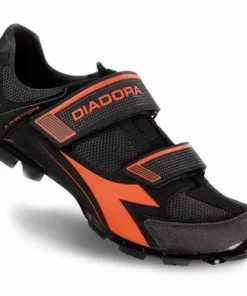 Diadora X Phantom Jr Clipless Shoes-Black/Red