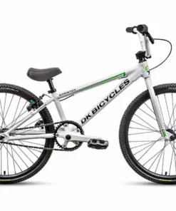 RACE BIKES DK Sprinter BMX Bike-Junior-Bright Satin White