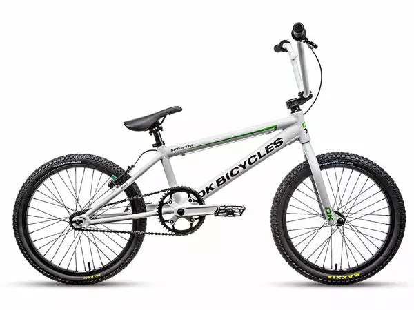RACE BIKES DK Sprinter BMX Bike-Pro-Bright Satin White 1 RACE BIKES DK Sprinter BMX Bike-Pro-Bright Satin White