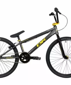 RACE BIKES DK Sprinter Pro 24 BMX Bike-Charcoal/Gold