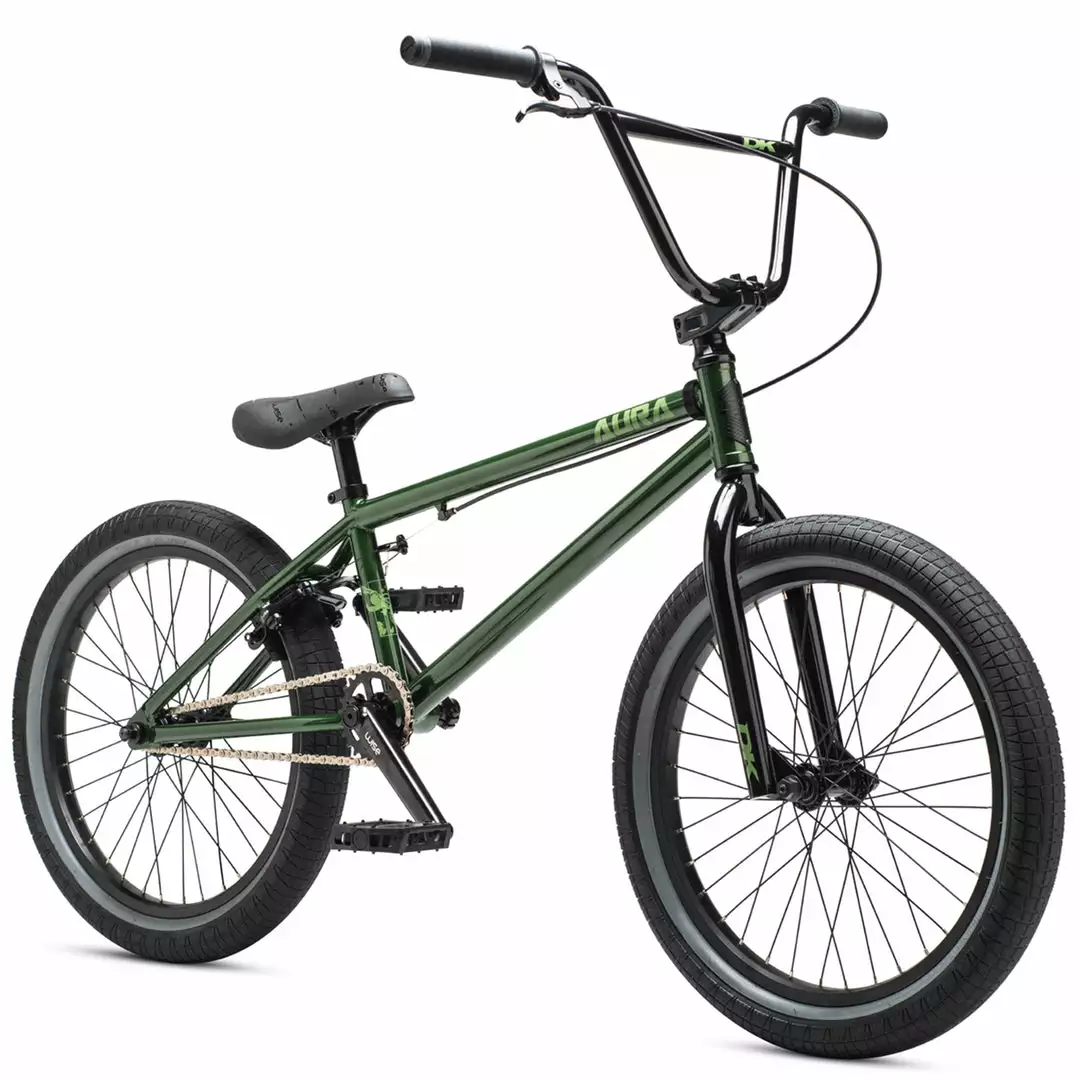 FREESTYLE BIKES DK Aura 20"TT BMX Bike-Green 2 FREESTYLE BIKES DK Aura 20"TT BMX Bike-Green