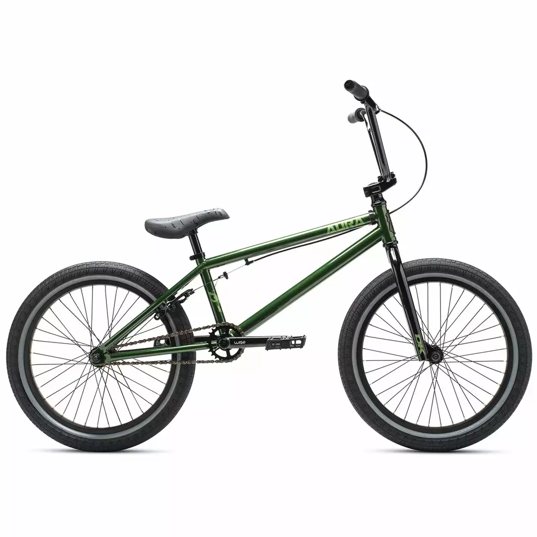 FREESTYLE BIKES DK Aura 20"TT BMX Bike-Green 1 FREESTYLE BIKES DK Aura 20"TT BMX Bike-Green