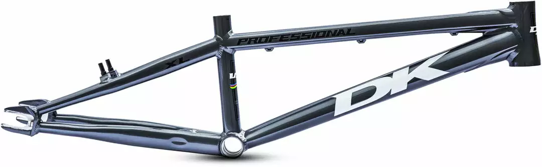 DK Professional V2 BMX Race Frame-Charcoal 1 DK Professional V2 BMX Race Frame-Charcoal