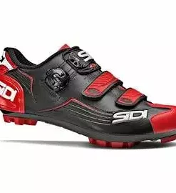 Sidi Trace Clipless Shoes - Black/ Red