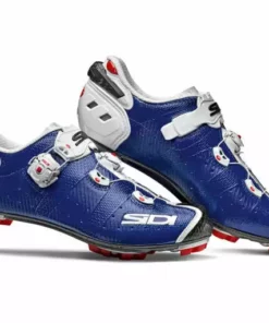 Sidi Drako 2 SRS Clipless Shoes-Blue/White
