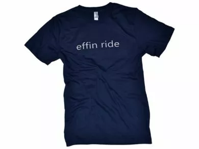 Effin Ride "Effin Ride" T-Shirt-Dark Blue 1 Effin Ride "Effin Ride" T-Shirt-Dark Blue