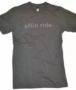 APPAREL Effin Ride "Effin Ride" T-Shirt-Light Gray