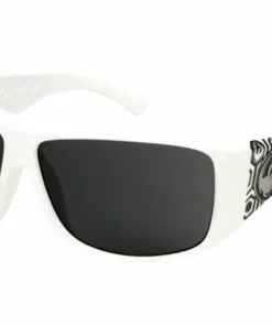 Dragon Calaca Sunglasses-White Hex APPAREL