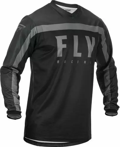 Fly Racing F-16 Jersey-Black/Grey RACE WEAR 1 Fly Racing F-16 Jersey-Black/Grey RACE WEAR