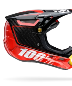 100% Aircraft Downhill Helmet-Bi-Turbo Red