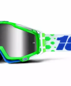 100% Racecraft Goggles-Alchemy-Mirrored Silver Lens PROTECTIVE GEAR