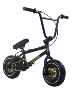 Fat Boy Mini BMX Bike The Assault-Black/Gold