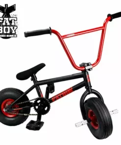 Fat Boy Mini BMX Bike The Assault Pro-Black/Red-OG