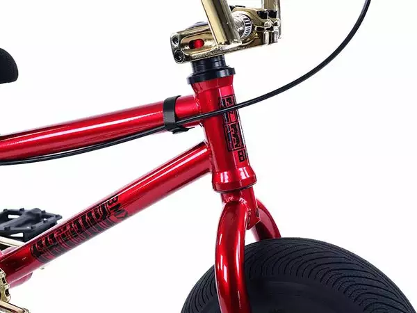 Fat Boy Fatboy Mini BMX Pro Series Bazooka X Bike-Red/Gold 3 Fat Boy Fatboy Mini BMX Pro Series Bazooka X Bike-Red/Gold