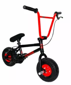 Fat Boy Mini BMX Bike The Assault Pro-Black/Red FREESTYLE BIKES
