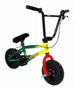 Fat Boy Mini BMX Bike The Assault Pro-Rasta FREESTYLE BIKES