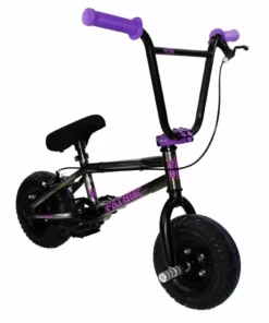 Fat Boy Mini BMX Bike The Assault Pro-Raw Purple FREESTYLE BIKES