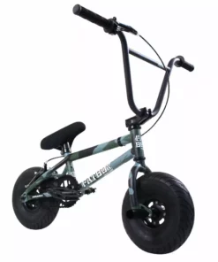 Fat Boy Mini BMX Bike The Assault Pro-Camo Print Blue