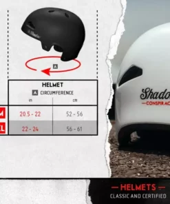 Shadow Conspiracy Shadow Featherweight Helmet Burnett Signature-Matte Black Helmets