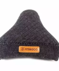 Fit Stitch Stealth Pivotal BMX Seat-Black Denim Seats