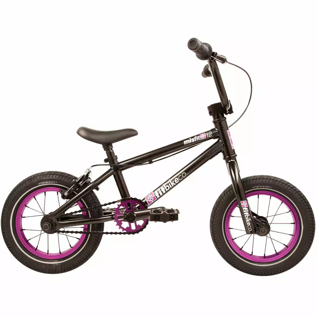 Fit Misfit 12" BMX Bike-ED Black/Purple FREESTYLE BIKES 1 Fit Misfit 12" BMX Bike-ED Black/Purple FREESTYLE BIKES