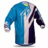 Fly Racing 2014 Kinetic Mesh Race Jersey-Blue/Navy