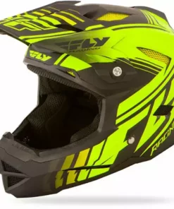 Fly Racing 2016 Default Helmet-Black/Hi-Vis PROTECTIVE GEAR