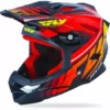 Fly Racing 2016 Default Helmet-Black/Red PROTECTIVE GEAR