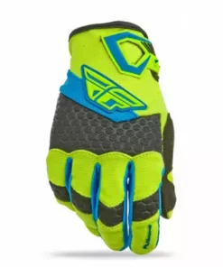 Fly Racing 2015 F-16 Gloves-Ltd Ed-Hi-Vis/Blue RACE WEAR