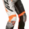 Fly Racing 2015 Glitch Bicycle Race Pants-Black/White/Orange
