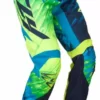 RACE WEAR Fly Racing 2015 Glitch Bicycle Race Pants-Blue/Hi-Vis