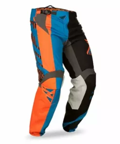 Fly Racing 2015 Kinetic Division Race Pants-Black/Blue/Orange