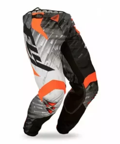 RACE WEAR Fly Racing 2015 Kinetic Glitch Race Pants-Black/White/Orange