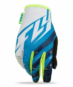 RACE WEAR Fly Racing 2015 Kinetic Gloves-Hi-Vis/Blue