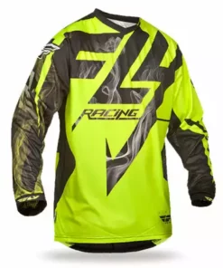 RACE WEAR Fly Racing 2015 Lite Hydrogen Race Jersey-Black/Hi-Vis