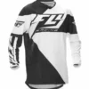 Fly Racing 2016 F-16 Jersey-Black/White RACE WEAR