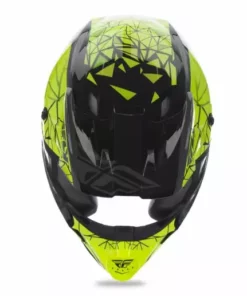 Fly Racing Fly 2018 Kinetic Crux Helmet-Black/Grey/HiVis PROTECTIVE GEAR 6 Fly Racing Fly 2018 Kinetic Crux Helmet-Black/Grey/HiVis PROTECTIVE GEAR