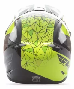 Fly Racing Fly 2018 Kinetic Crux Helmet-Black/Grey/HiVis PROTECTIVE GEAR