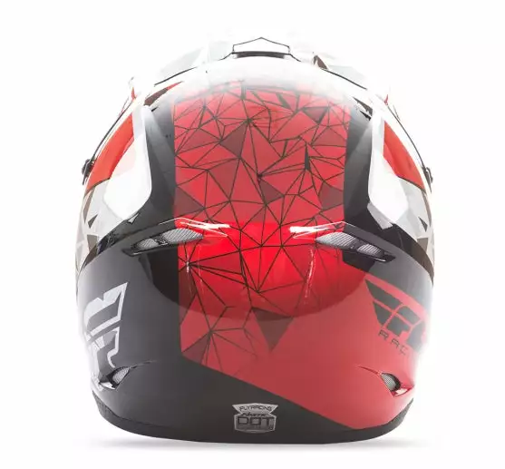 Fly Racing Fly 2018 Kinetic Crux Helmet-Red/Black/White PROTECTIVE GEAR 3 Fly Racing Fly 2018 Kinetic Crux Helmet-Red/Black/White PROTECTIVE GEAR