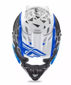 Fly Racing Fly 2018 Kinetic Crux Helmet-White/Black/Blue 7 Fly Racing Fly 2018 Kinetic Crux Helmet-White/Black/Blue