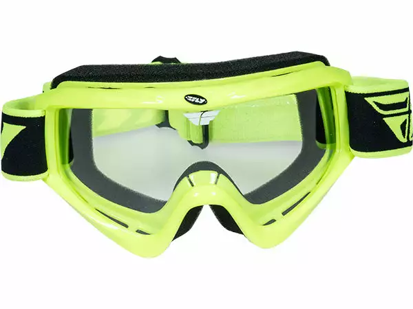 PROTECTIVE GEAR Fly Racing Focus Goggle-Adult-Hi-Vis-Clear Lens 2 PROTECTIVE GEAR Fly Racing Focus Goggle-Adult-Hi-Vis-Clear Lens