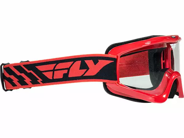 Fly Racing Focus Goggle-Adult-Red-Clear Lens PROTECTIVE GEAR 1 Fly Racing Focus Goggle-Adult-Red-Clear Lens PROTECTIVE GEAR
