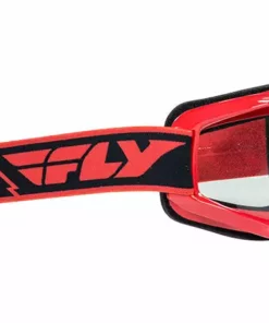 Fly Racing Focus Goggle-Youth-Red-Clear Lens