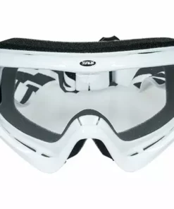 Fly Racing Focus Goggle-Adult-White-Clear Lens
