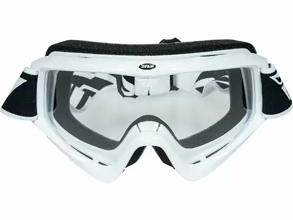 Fly Racing Focus Goggle-Youth-White-Clear Lens 2 Fly Racing Focus Goggle-Youth-White-Clear Lens